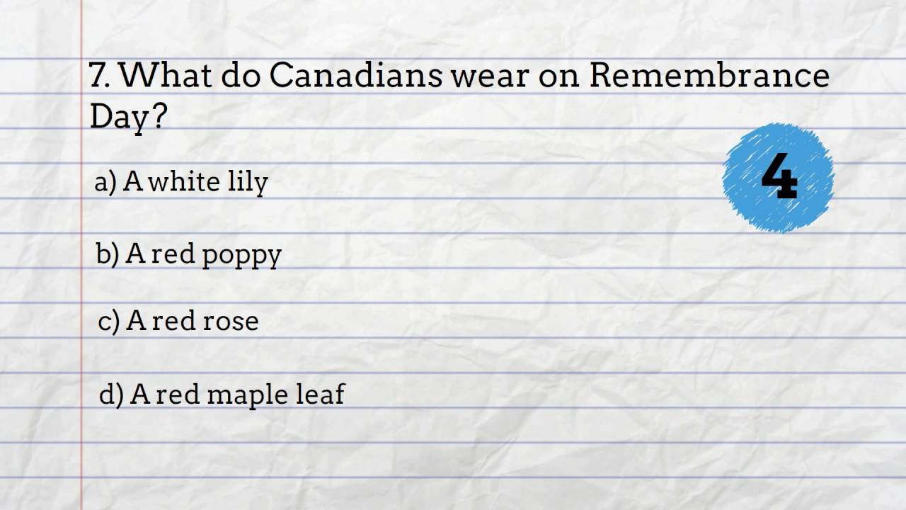 Canadian Citizenship Exam Questions 2019 - Part 8 - Pass the Canadian