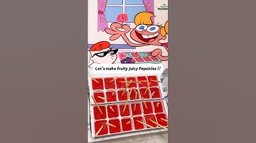 Fruity juicy popsicles from Dexter’s Laboratory!! #shorts