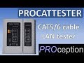 CAT5/6 Cable LAN Tester Tool