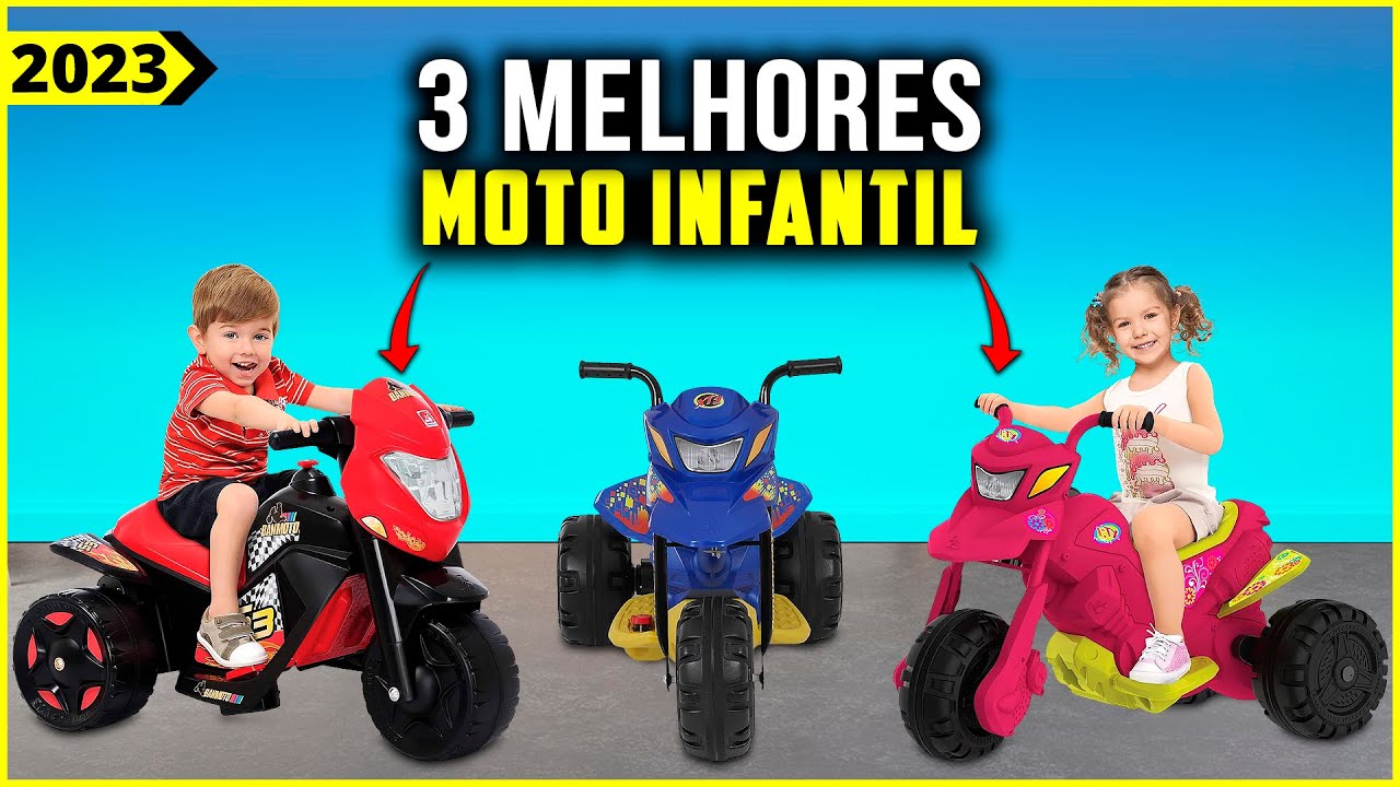 Moto Elétrica Infantil Motocicleta Menino Menina Criança Toy