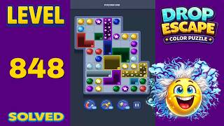Drop Escape – Level 848 | Walkthrough