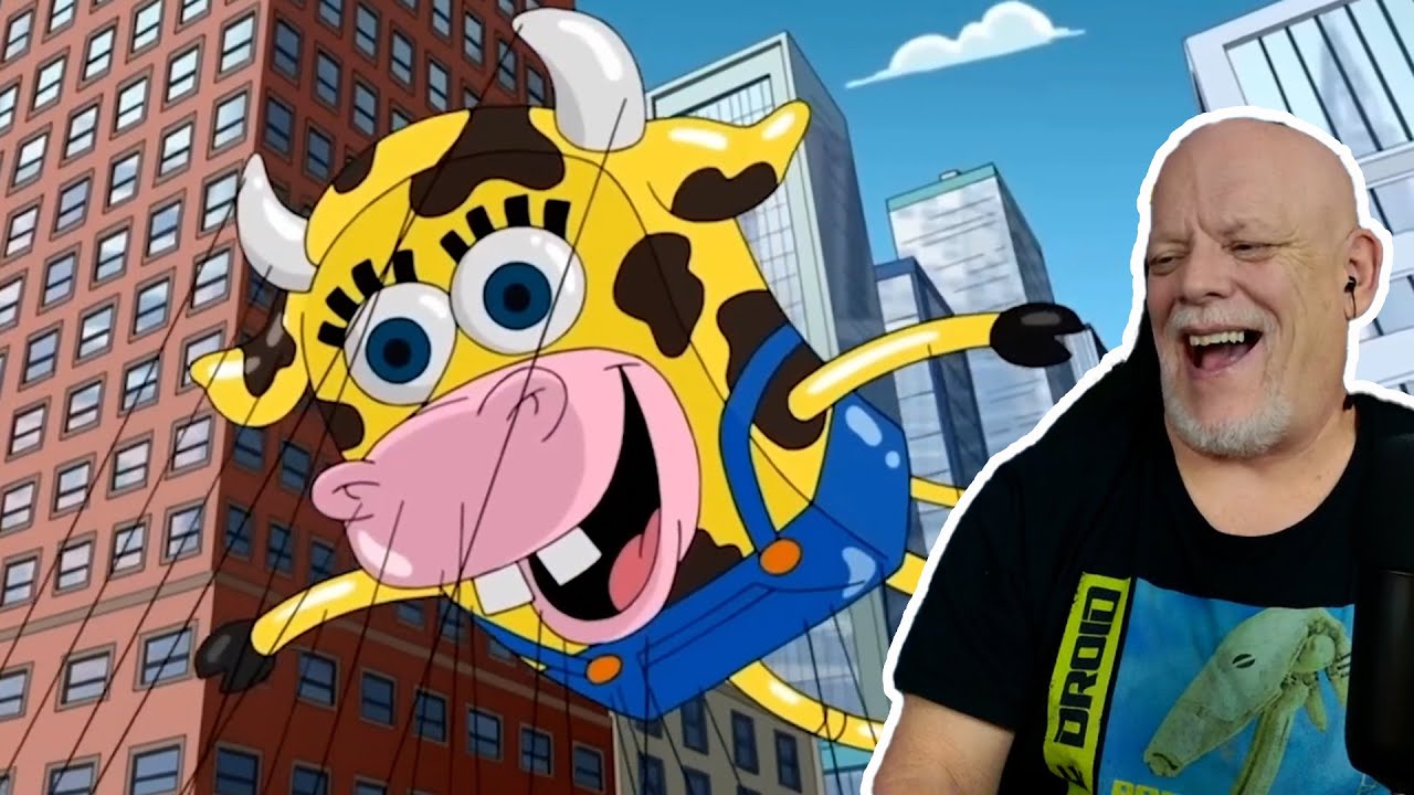 Гриффины. Попробуй не засмеяться 🤣 Губка Корова рулит!