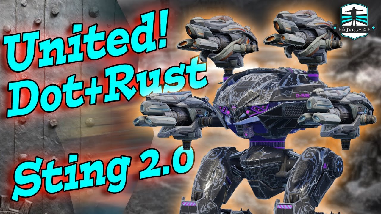 UNITED Dot And Rust Brings The New Meta In Update 9.5 - War Robots ...