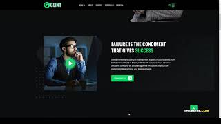 Glint - Personal Portfolio WordPress Theme photography clean Kaede