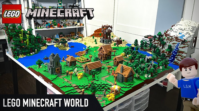 Lego Minecraft world 