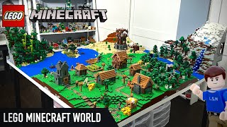 Massive Lego Minecraft world (biggest one yet)