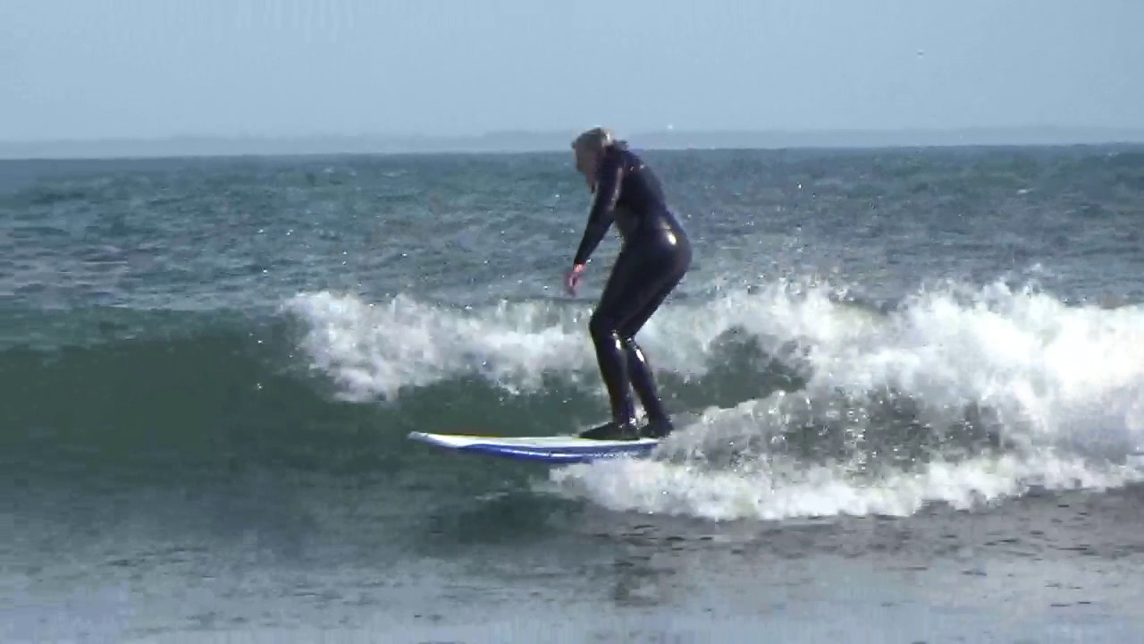 SURFING IN LONG ISLAND SOUND (novelty wave) YouTube