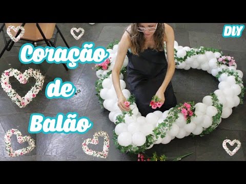 Vídeo: Como Decorar Um Casamento Com Balões