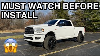 INSTALLING 2019 RAM 2500 LEVELING KIT THE RIGHT WAY