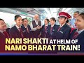 PM Modi&#39;s Freewheeling interaction with All-Women Crew of Namo Bharat Train