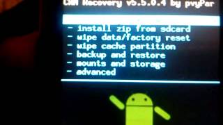 Como instalar cwm( recovery)en android