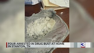 Meth bust in TN leads to arrest of four suspects