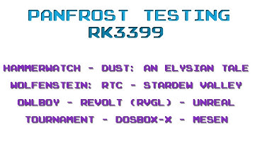 PANFROST LONGTEST (RK3399) - NOT RPI4