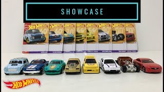 Showcase - Hot Wheels 2019 Throwback Series Mix 1