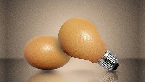 Object Photo Manipulation [Egg and Bulb] Photoshop Tutorial