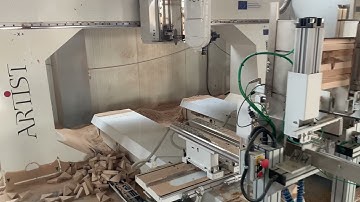 Cnc Bacci Artist 1624 finger join cutting