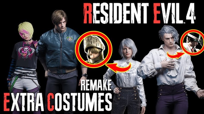 Ashley's 'special' outfits in Resident Evil 4 remake's deluxe