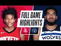 ROCKETS at TIMBERWOLVES | FULL GAME HIGHLIGHTS | March 27, 2021