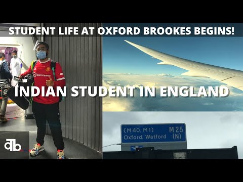 Pune to Oxford | Student travel vlog 2021 | Indian student in England | Warad Bhat