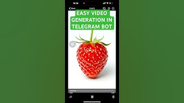 Generate Video in Telegram Bot  #videogenerator #aivideo #aiimage #telegrambot #makevideo #makeimage