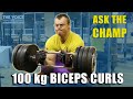 Backpressure or Biceps training for armwrestling? | ASK THE ARM WRESTLING CHAMP