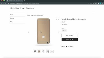 Magic Zoom Plus + Sirv demo