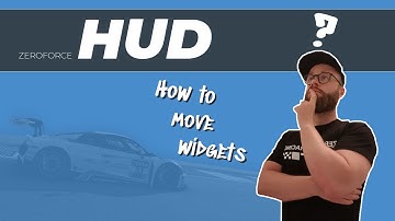 Zeroforce HUD - Moving widgets | Raceroom HUD