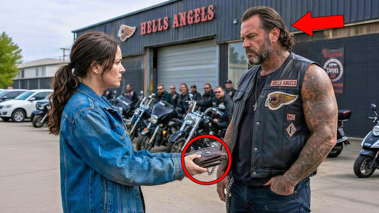 Broke Single Mom Found a Hells Angel's Lost Wallet — His Gang's