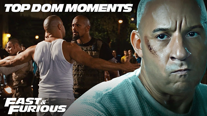 Fast & Furious | The Best of Dom Toretto: Iconic Moments