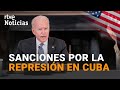 EE.UU. sanciona a la POLICÍA NACIONAL CUBANA y a dos de sus JEFES I RTVE Noticias