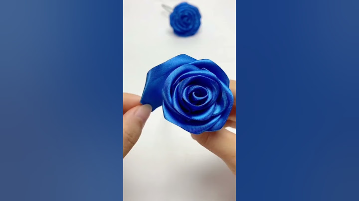 Handmade diy ribbon rose flowers #handmade #diy #craft #flowers #diyflowers #tutorial #gift #ribbon