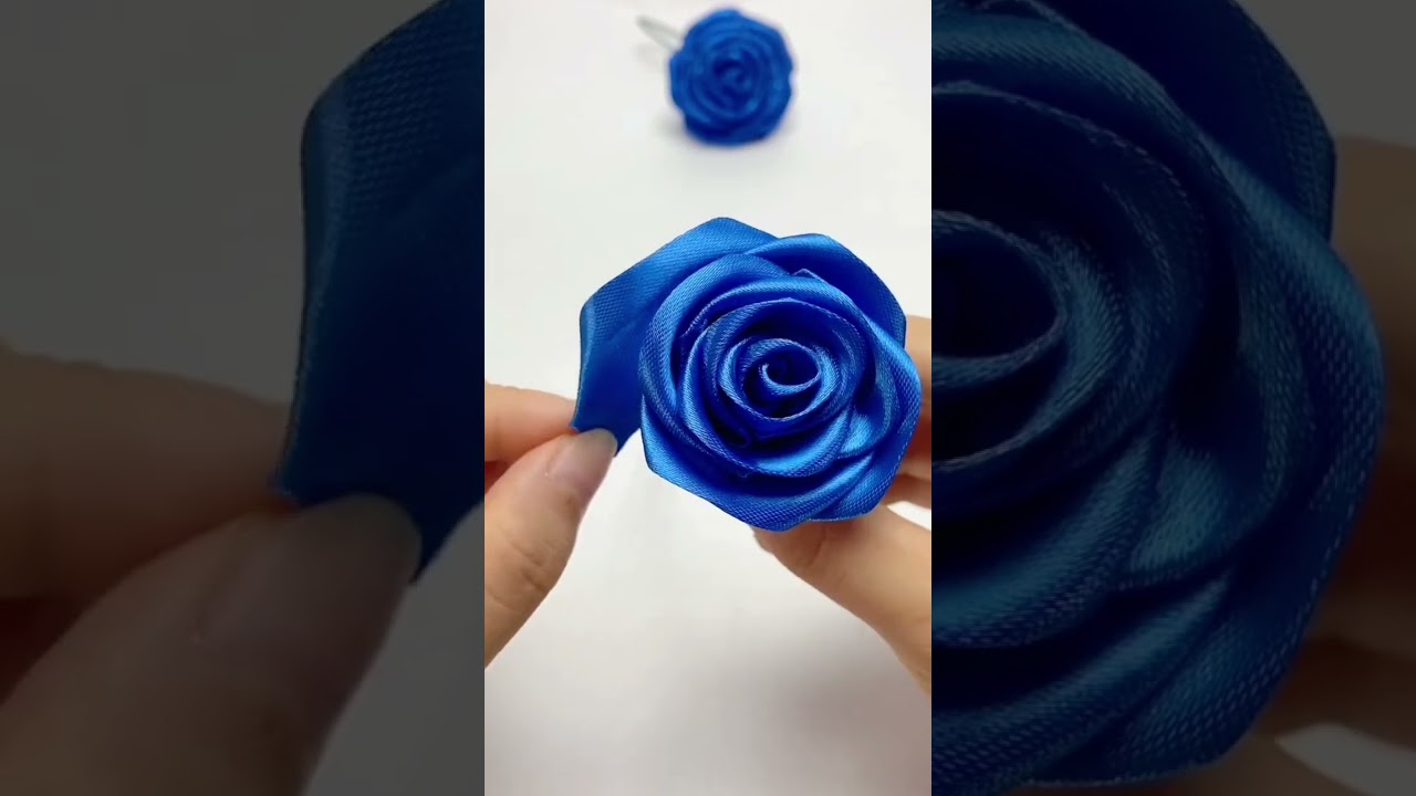 Ribbon Roses FREE Tutorial Graphic by nadia12 · Creative Fabrica