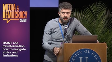 OSINT and misinformation  how to navigate ethics and limitations