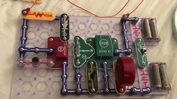 Snap Circuits Deluxe Light And Sound Combo Fiber Strobe Echo