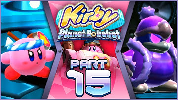 Kirby Planet Robobot (100%) - Part 15 - Area 5 VS Kind Dedede Clone (Blind Playthrough)