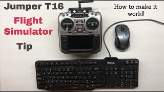 Setup Jumper T16 with Flight Simulator