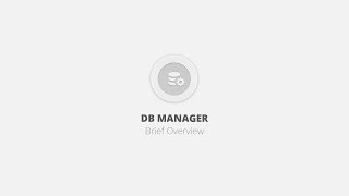 DB manager WordPress Plugin - Brief Overview