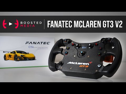 CSL Elite Steering Wheel McLaren GT3 V2