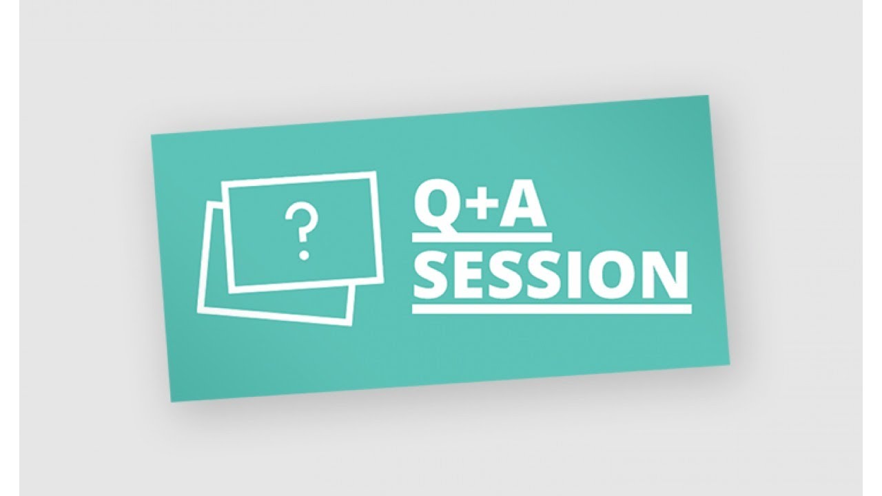 Question and answer session - YouTube