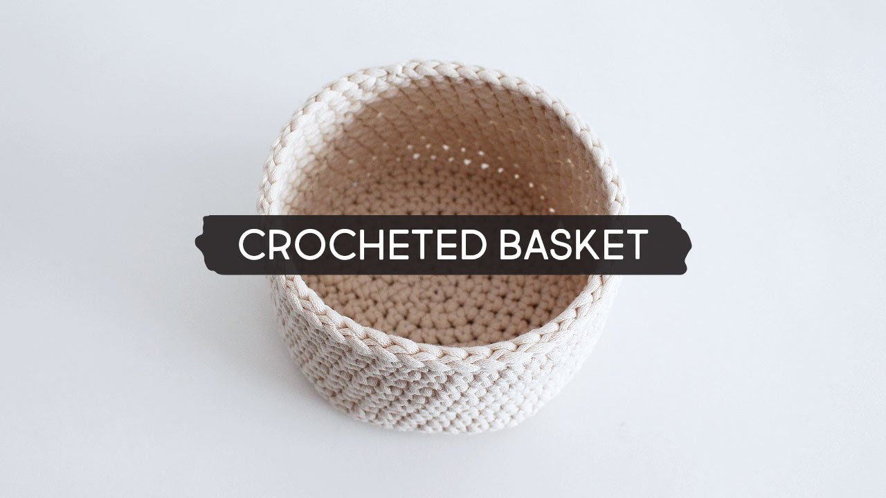 Color Wheel: DIY Coiled Crochet Basket - One Dog Woof