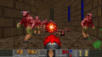 Doom II Chillax2 - Map 9 UV-MAX [TAS] in 30:46