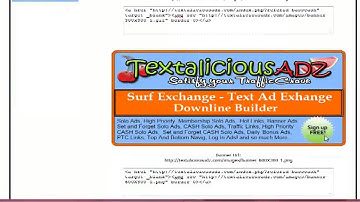 How to setup Login Ads In A Text Ad Exchange