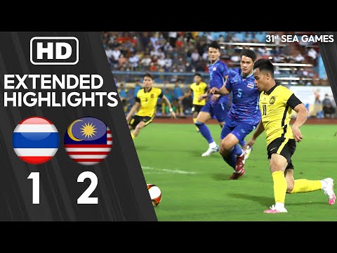 THAILAND (1)-(2) MALAYSIA | 31st SEA GAMES 2022 | EXTENDED HIGHLIGHTS