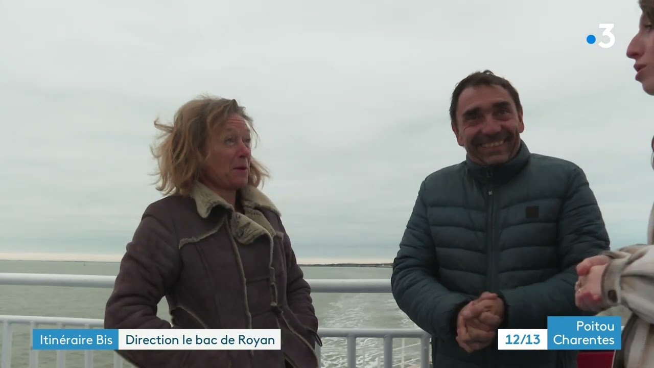 Itinéraire bis sur le bac de l'estuaire de la Gironde