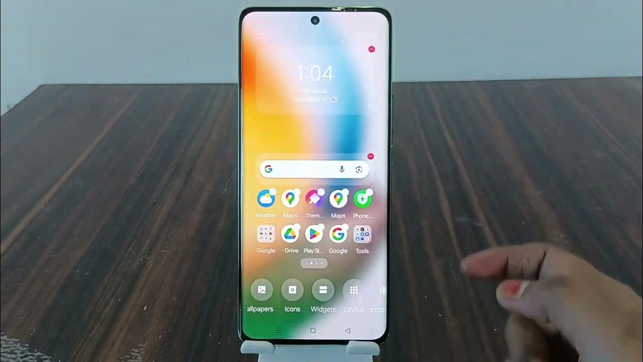 Clock Add On Home Screen Realme 11 x 5g,How To Add Clock In Home Screen