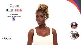 Outre 360 Lace Frontal Wig  - Andreina - 100% Human Hair Blend