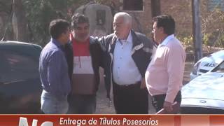 Entrega De Títulos Posesorios - Robustiano Luna Jefe Comunal Chuña