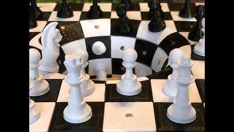 Wormhole Chess Board