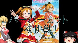 【UFOキャッチャー】処分品のラブライブSDS穂乃果をバーバーカットで狙う！