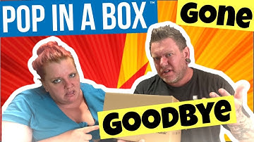 GOODBYE - POP IN A BOX Subscription Review - Funko Pop Vinyl DISASTER